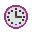 Magenta Clock