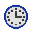 Blue Clock