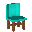 Cyan Chair