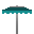 Cyan Umbrella