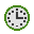 Green Clock